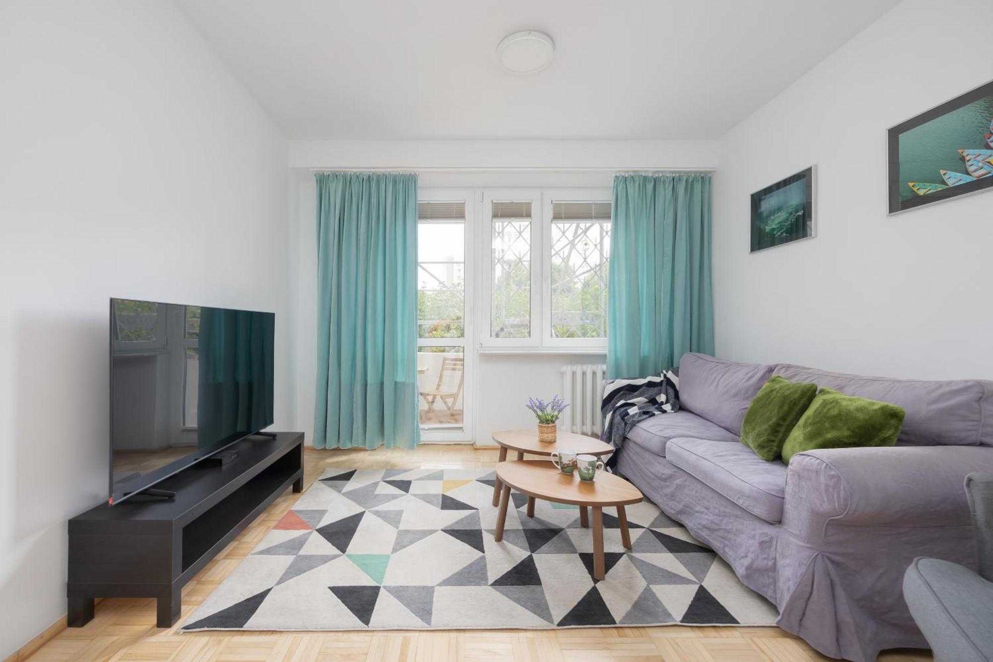Elegancki W Warszawie Z Balkonem I Wanna By Rent Like *